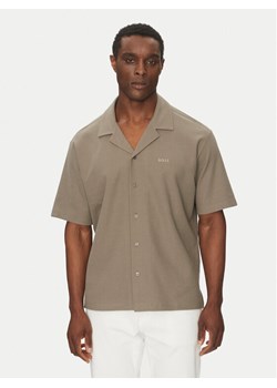 BOSS Koszula 50536745 Beżowy Relaxed Fit ze sklepu MODIVO w kategorii Koszule męskie - zdjęcie 182710993