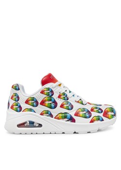 Skechers Sneakersy 177084/WMLT Biały ze sklepu MODIVO w kategorii Buty sportowe damskie - zdjęcie 182711144
