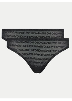 Emporio Armani Underwear Komplet 2 par stringów 163333 3F204 00020 Czarny ze sklepu MODIVO w kategorii Majtki damskie - zdjęcie 182711180