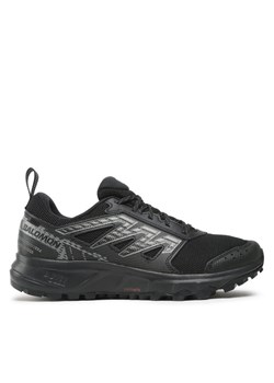 Salomon Sneakersy Wander 47152500 27 V0 Czarny ze sklepu MODIVO w kategorii Buty trekkingowe męskie - zdjęcie 182711181