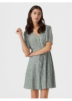 Vero Moda Sukienka letnia Alba 10292845 Zielony Regular Fit ze sklepu MODIVO w kategorii Sukienki - zdjęcie 182711310