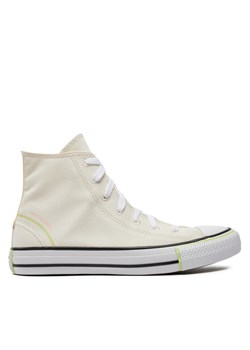 Converse Trampki Chuck Taylor All Star Color Pop Hi A07592C Beżowy ze sklepu MODIVO w kategorii Trampki damskie - zdjęcie 182711354