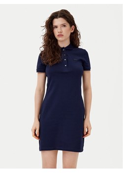 Lacoste Sukienka codzienna EF5473 Granatowy Slim Fit ze sklepu MODIVO w kategorii Sukienki - zdjęcie 182711364