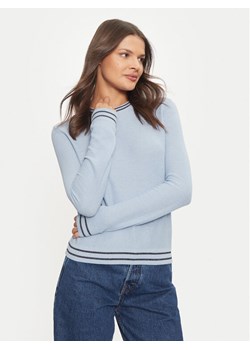 United Colors Of Benetton Sweter 1SMYE10B8 Niebieski Regular Fit ze sklepu MODIVO w kategorii Swetry damskie - zdjęcie 182711411