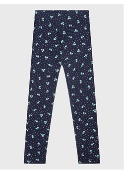 United Colors Of Benetton Legginsy 33KCCF02W Granatowy Slim Fit ze sklepu MODIVO w kategorii Spodnie dziewczęce - zdjęcie 182711432