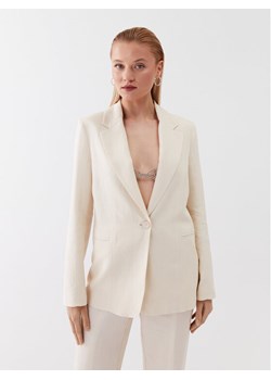 Patrizia Pepe Marynarka 2S1453/A052-W347 Écru Regular Fit ze sklepu MODIVO w kategorii Marynarki damskie - zdjęcie 182711470