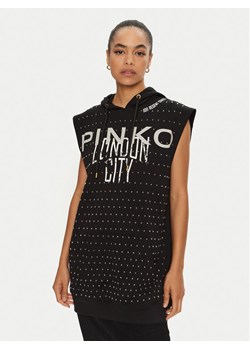 PINKO Bluza Maggiore 103055 A1LU Czarny Relaxed Fit ze sklepu MODIVO w kategorii Bluzy damskie - zdjęcie 182711472