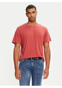 Pepe Jeans T-Shirt Jacko PM508664 Czerwony Regular Fit ze sklepu MODIVO w kategorii T-shirty męskie - zdjęcie 182711474