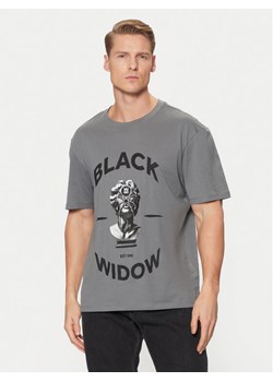HUGO T-Shirt Dostalgi 50530684 Szary Relaxed Fit ze sklepu MODIVO w kategorii T-shirty męskie - zdjęcie 182711504