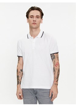 Geox Polo M4510Q T2649 F1492 Biały Regular Fit ze sklepu MODIVO w kategorii T-shirty męskie - zdjęcie 182711553