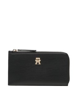 Tommy Hilfiger Duży Portfel Damski Th Feminine Large Slim Wallet AW0AW14890 Czarny ze sklepu MODIVO w kategorii Portfele damskie - zdjęcie 182711580