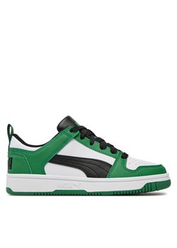 Puma Sneakersy Rebound Layup Lo SL Jr 370490 Zielony ze sklepu MODIVO w kategorii Buty sportowe męskie - zdjęcie 182711592