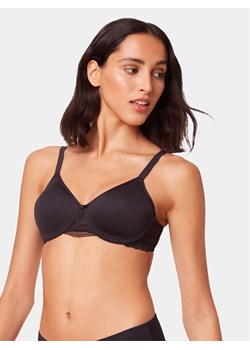 Triumph Biustonosz z fiszbiną Modern Lace 10215960 Czarny ze sklepu MODIVO w kategorii Biustonosze - zdjęcie 182711681