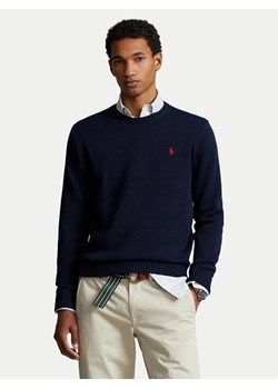 Polo Ralph Lauren Sweter Classic 710810846001 Granatowy Regular Fit ze sklepu MODIVO w kategorii Swetry męskie - zdjęcie 182711762