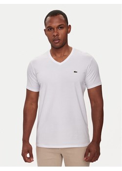 Lacoste T-Shirt TH0999 Biały Regular Fit ze sklepu MODIVO w kategorii T-shirty męskie - zdjęcie 182711790