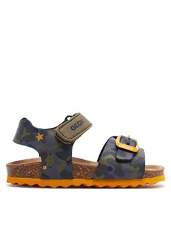 Geox Sandały B Sandal Chalki Boy B922QA 00454 C3375 M Zielony ze sklepu MODIVO w kategorii Sandały dziecięce - zdjęcie 182711812