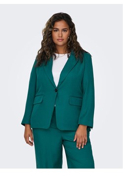 ONLY Carmakoma Marynarka New Frey 15306759 Zielony Regular Fit ze sklepu MODIVO w kategorii Marynarki damskie - zdjęcie 182711864