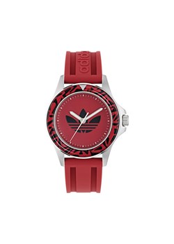 adidas Zegarek Expression One AOFH24513 Czerwony ze sklepu MODIVO w kategorii Zegarki - zdjęcie 182711871