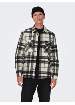 Only & Sons Koszula 22026313 Szary Loose Fit ze sklepu MODIVO w kategorii Koszule męskie - zdjęcie 182711940