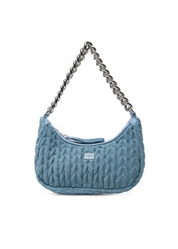 Tommy Jeans Torebka Tjw Iconic Shoulder Denim AW0AW17301 Niebieski ze sklepu MODIVO w kategorii Torebki damskie - zdjęcie 182711944