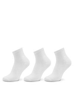 Vans Zestaw 3 par niskich skarpet męskich Classic Ankle VN000FV7WHT1 Biały ze sklepu MODIVO w kategorii Skarpetki męskie - zdjęcie 182711952