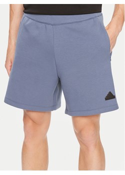adidas Szorty sportowe Z.N.E. Premium IR5220 Niebieski Loose Fit ze sklepu MODIVO w kategorii Spodenki męskie - zdjęcie 182711971