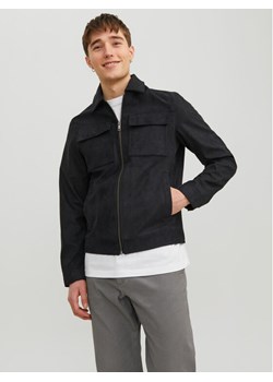 Jack&Jones Kurtka z imitacji skóry 12213082 Czarny Regular Fit ze sklepu MODIVO w kategorii Kurtki męskie - zdjęcie 182711980