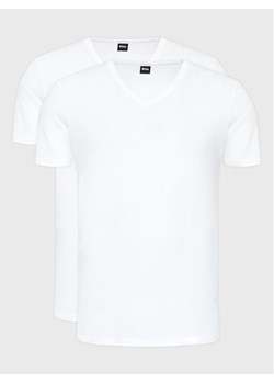 Boss Komplet 2 t-shirtów Modern 50475292 Biały Slim Fit ze sklepu MODIVO w kategorii T-shirty męskie - zdjęcie 182712030