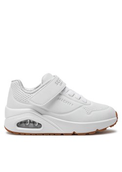 Skechers Sneakersy Air Blitz 403673L/WHT Biały ze sklepu MODIVO w kategorii Buty sportowe dziecięce - zdjęcie 182712071
