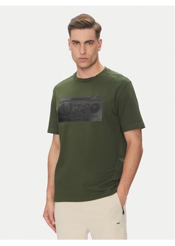 BOSS T-Shirt 50538112 Zielony Regular Fit ze sklepu MODIVO w kategorii T-shirty męskie - zdjęcie 182712113