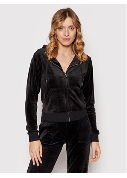 Juicy Couture Bluza Robertson JCAP176 Czarny Slim Fit ze sklepu MODIVO w kategorii Bluzy damskie - zdjęcie 182712121