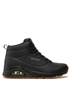 Skechers Sneakersy UNO HIGH 177097/BBK Czarny ze sklepu MODIVO w kategorii Buty sportowe damskie - zdjęcie 182712200