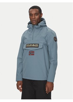 Napapijri Kurtka anorak Rainforest M Sum 3 NP0A4G7DG1Y1 Niebieski Regular Fit ze sklepu MODIVO w kategorii Kurtki męskie - zdjęcie 182712272