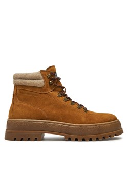 Pepe Jeans Trapery PMS50251 Brązowy ze sklepu MODIVO w kategorii Buty zimowe męskie - zdjęcie 182712470