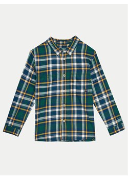 United Colors Of Benetton Koszula 5LQHGQ024 Zielony Relaxed Fit ze sklepu MODIVO w kategorii Koszule chłopięce - zdjęcie 182712511