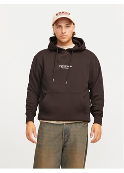 Jack&Jones Bluza Vesterbro 12241687 Brązowy Relaxed Fit ze sklepu MODIVO w kategorii Bluzy męskie - zdjęcie 182712524
