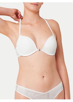 Triumph Biustonosz push-up Harmony Spotlight 10217429 Biały ze sklepu MODIVO w kategorii Biustonosze - zdjęcie 182712540
