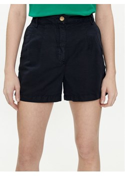 Tommy Hilfiger Szorty materiałowe WW0WW41603 Granatowy Relaxed Fit ze sklepu MODIVO w kategorii Szorty - zdjęcie 182712553