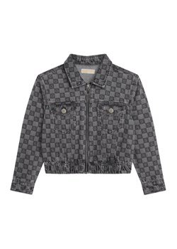 MICHAEL KORS KIDS Kurtka jeansowa R16119 S Szary Regular Fit ze sklepu MODIVO w kategorii Kurtki dziewczęce - zdjęcie 182712650