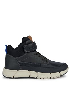 Geox Kozaki J Flexyper Boy J369BA 0CLFU C9999 S Czarny ze sklepu MODIVO w kategorii Buty zimowe dziecięce - zdjęcie 182712824