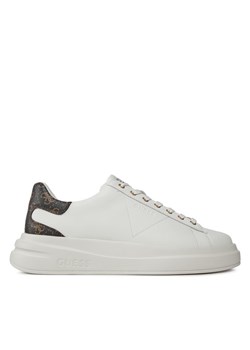 Guess Sneakersy Elba FMPVIB LEA12 Biały ze sklepu MODIVO w kategorii Buty sportowe męskie - zdjęcie 182713024