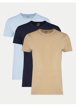 Polo Ralph Lauren Komplet 3 t-shirtów 714830304034 Kolorowy Slim Fit ze sklepu MODIVO w kategorii T-shirty męskie - zdjęcie 182713094