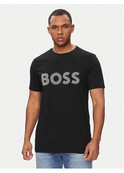 Boss T-Shirt Teebossrete 50495719 Czarny Regular Fit ze sklepu MODIVO w kategorii T-shirty męskie - zdjęcie 182713112