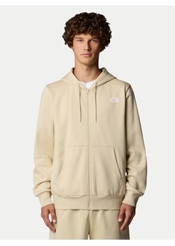 The North Face Bluza Simple Dome NF0A89FD Beżowy Regular Fit ze sklepu MODIVO w kategorii Bluzy męskie - zdjęcie 182713143