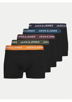 Jack&Jones Komplet 5 par bokserek 12259103 Czarny ze sklepu MODIVO w kategorii Majtki męskie - zdjęcie 182713182