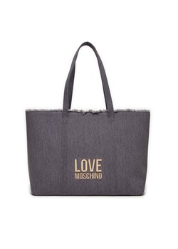 LOVE MOSCHINO Torebka JC4321PP0IKQ0765 Szary ze sklepu MODIVO w kategorii Torby Shopper bag - zdjęcie 182713201