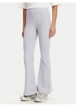 Puma Legginsy Dare To 629809 Fioletowy Slim Fit ze sklepu MODIVO w kategorii Spodnie damskie - zdjęcie 182713241