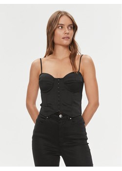 Guess Top W4RH17 WD1R2 Czarny Slim Fit - id: 0000303397494 - marki Guess - 182713351 Guess Top W4RH17 WD1R2 Czarny Slim Fit ze sklepu MODIVO w kategorii Bluzki damskie - zdjęcie 182713351