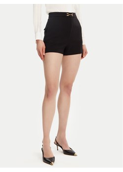 Elisabetta Franchi Szorty materiałowe SH-007-51E2-V240 Czarny Regular Fit ze sklepu MODIVO w kategorii Szorty - zdjęcie 182713353