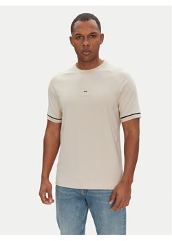 BOSS T-Shirt 50537846 Beżowy Regular Fit ze sklepu MODIVO w kategorii T-shirty męskie - zdjęcie 182713400